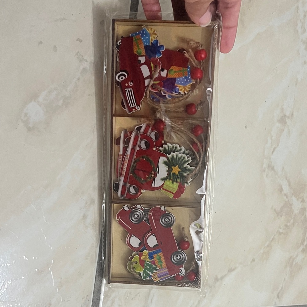 Red Car Christmas Ornaments